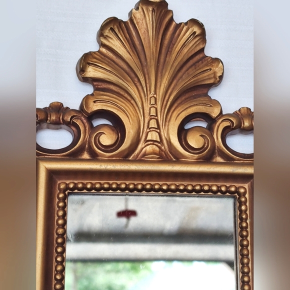 Homco Dart 1972 ornate smokey gray mirrored wall candleholders - Picture 10 of 14